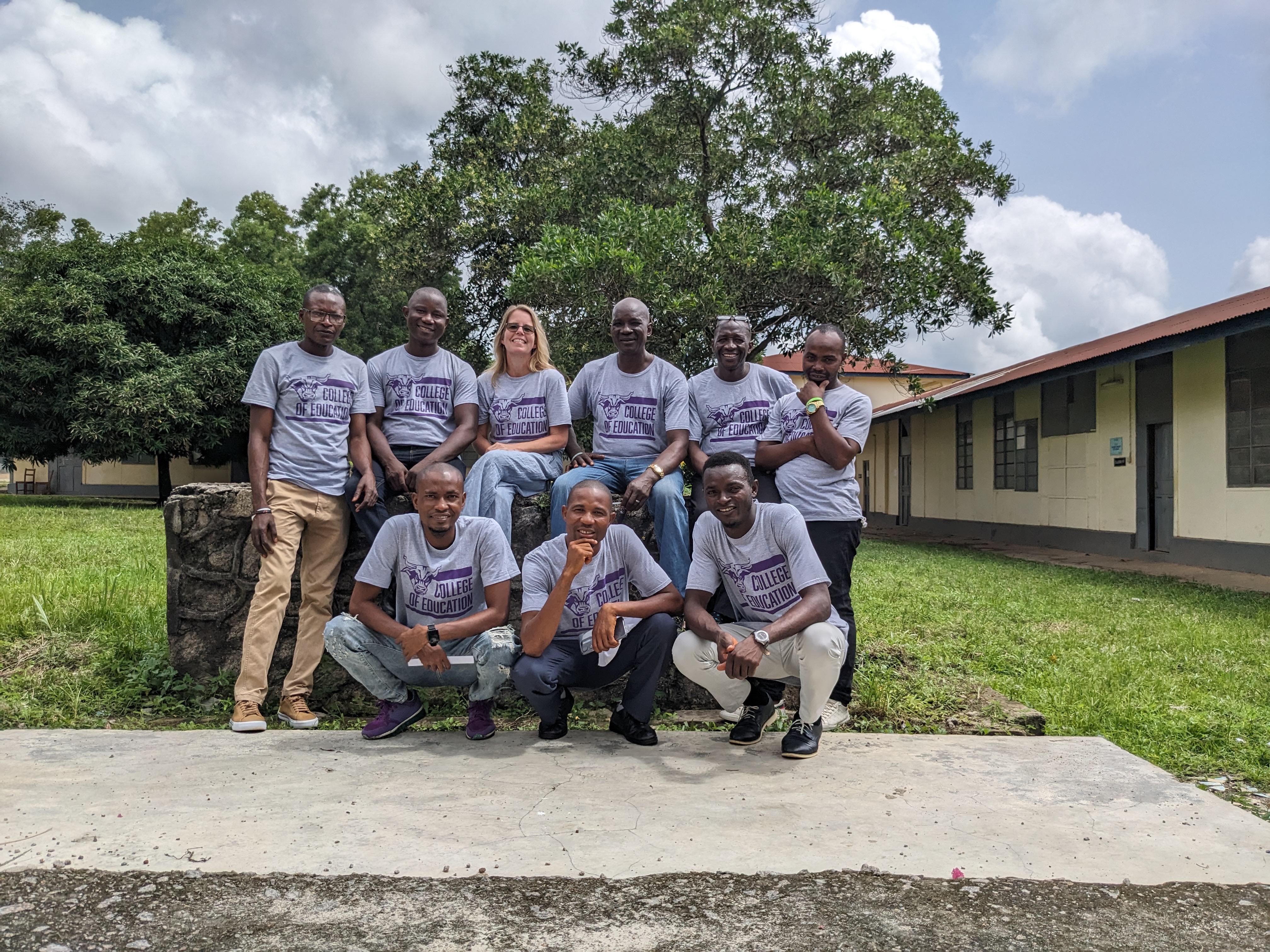 ISNE Team and Students Wall